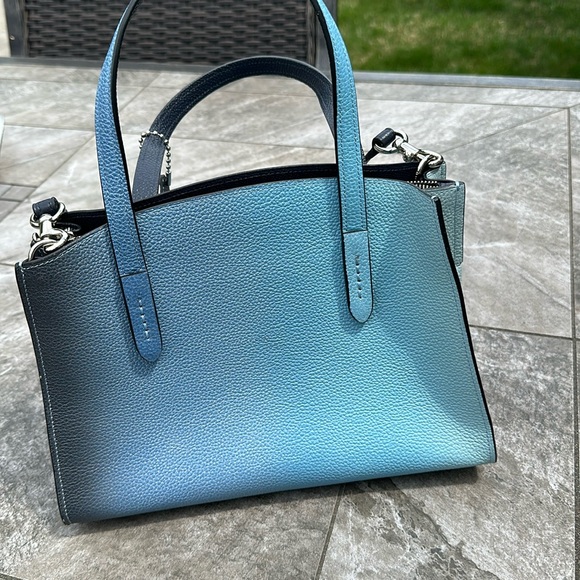 Coach , mixed blues, zippered closure - Picture 3 of 17
